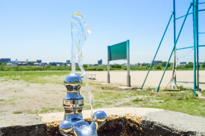 饮用水的喷泉