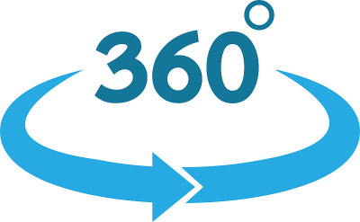 简单的360度图标标识设计