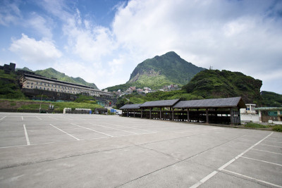 建筑在山上