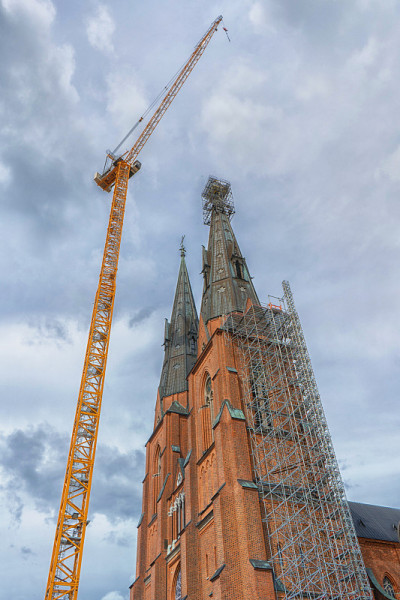 乌普萨拉大教堂(Uppsala domkyrka)位于瑞典乌普萨拉的中心