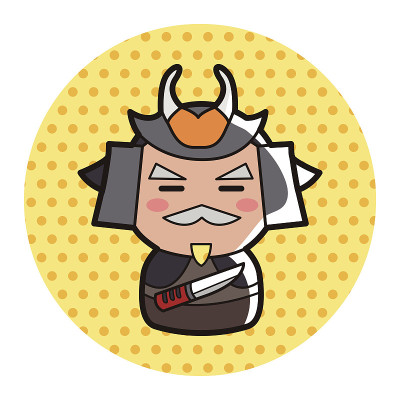 人物角色战士主题元素