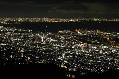 日本神户1000万美元的夜景