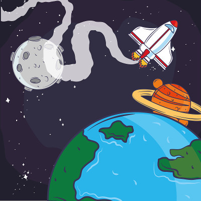 地球太空飞船