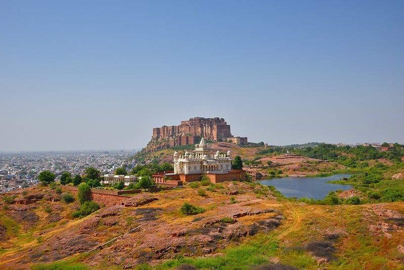 Jodhpur Jaswant Thada和Fort