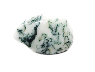 苔藓玛瑙半珍贵矿物地质晶体