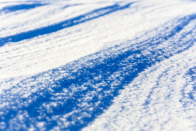 雪面结构为冬季背景