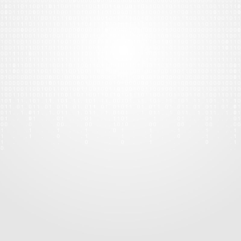 Falling binary code background. Digital technology