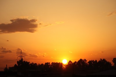 夕阳