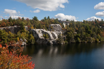 湖Minnewaska