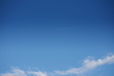 飞机在高空飞行