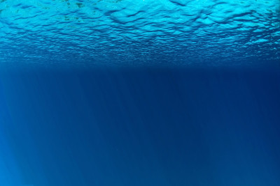 水下光线场景
