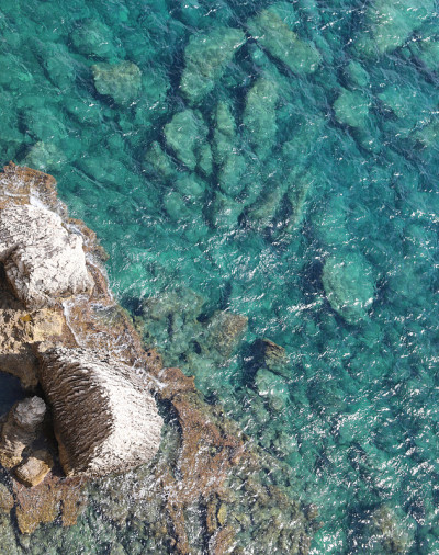 海面鸟瞰图