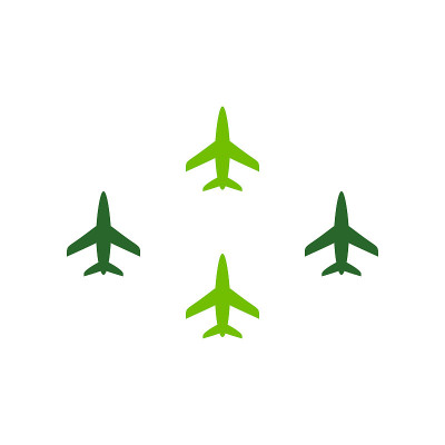 平面形成图标