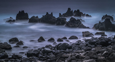 美丽的海景和平静的海水在夏威夷