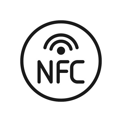 NFC移动支付矢量图标。