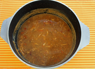 玉米饼汤