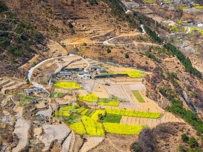 中国高地农业村