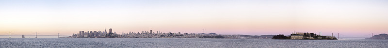 旧金山湾日出