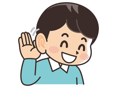 一个睁大耳朵倾听的人