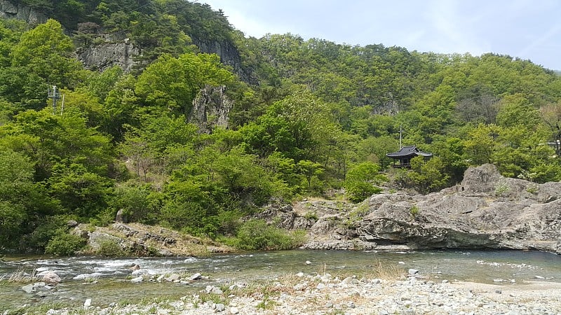 韩国浦项著名的鹤谷