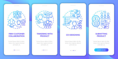 在手机应用页面上与概念共同创建类型