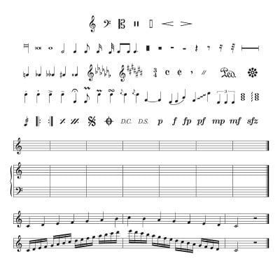 音乐符号集