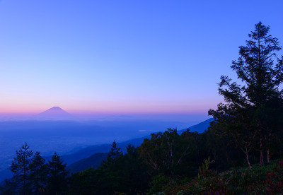 富士山和云海