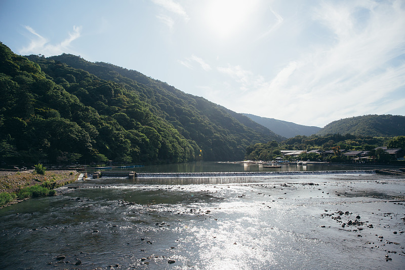 细津河与日本岚山山水相映