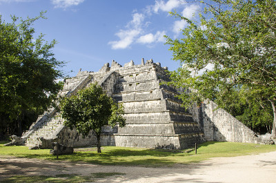 El Osario, chichen itza，墨西哥