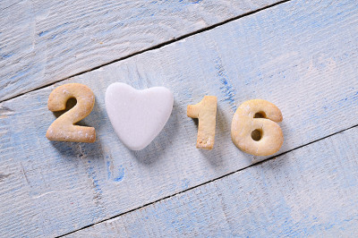 2016自制饼干。