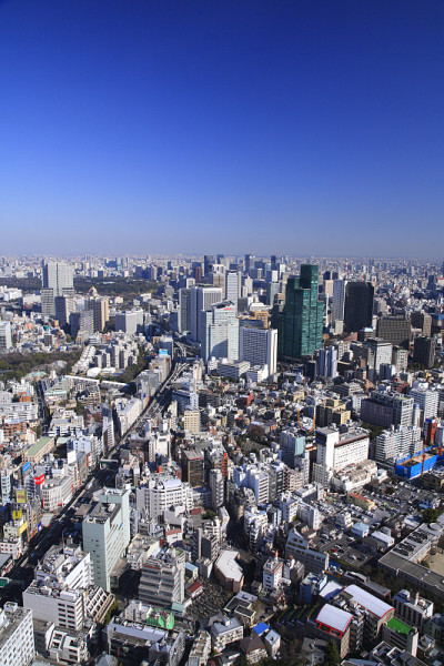 从观景台观看