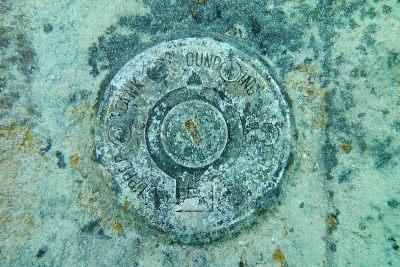 Famous wreck ship Fujikawa maru in Truk lagoon