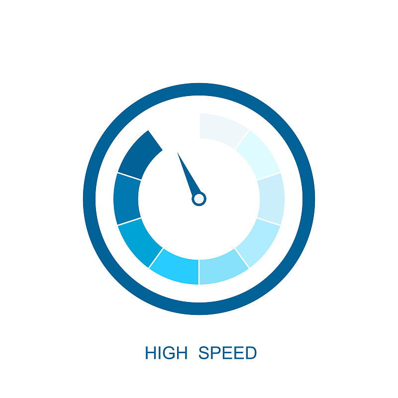 Speedometer or rating meter signs infographic gaug