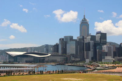 铜锣湾-香港景色。