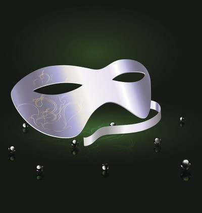 银狂欢节half-mask