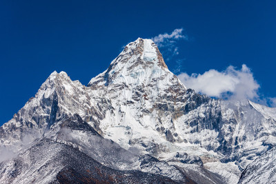 阿玛达布兰山，珠穆朗玛峰地区，尼泊尔