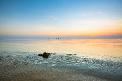 泰国苏梅岛的海滩景色
