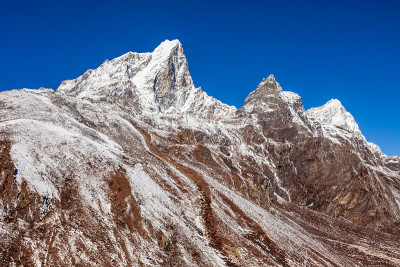 Taboche和Cholatse山脉，珠穆朗玛峰地区