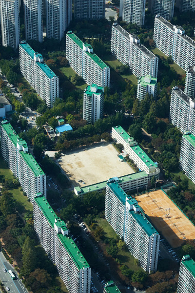 这是首尔的风景。