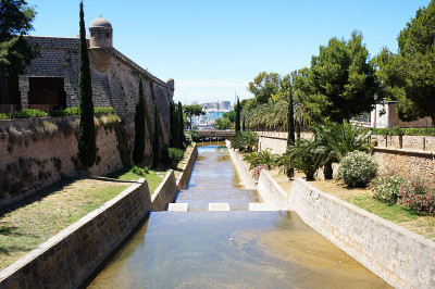 从马略卡Passeig Mallorca，帕尔马德马略卡岛，西班牙