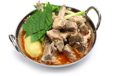 甘家汤，猪骨土豆汤，韩国料理
