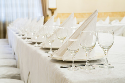 餐厅的事件。宴会、婚礼庆典