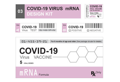 COVID-19病毒mRNA疫苗载体设计试剂盒