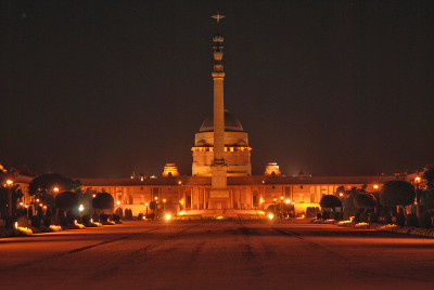 新德里总统官邸Rashtrapati Bhavan
