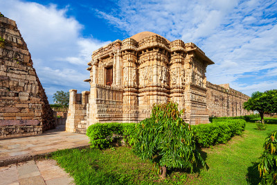 印度Chittorgarh的chittorfort