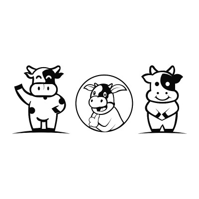 农场动物牛,