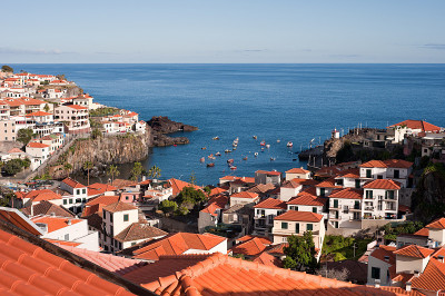 Camara de Lobos(渔民村)，葡萄牙马德拉。