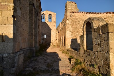 San Fruits in Las Hoces del里约热内卢Duratón的风景。
