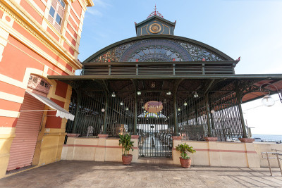 巴西，马瑙斯，里斯本市(Mercado Adolpho Lisboa)