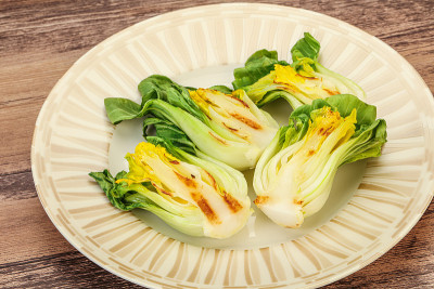素食烤白菜沙拉